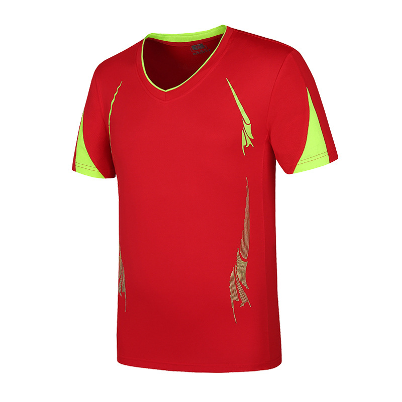 Men Quick-Dry Sports T-Shirt Plus Size V-Neck | Lightweight Sports Shirt for Men – Rs. 1,750 — image 2