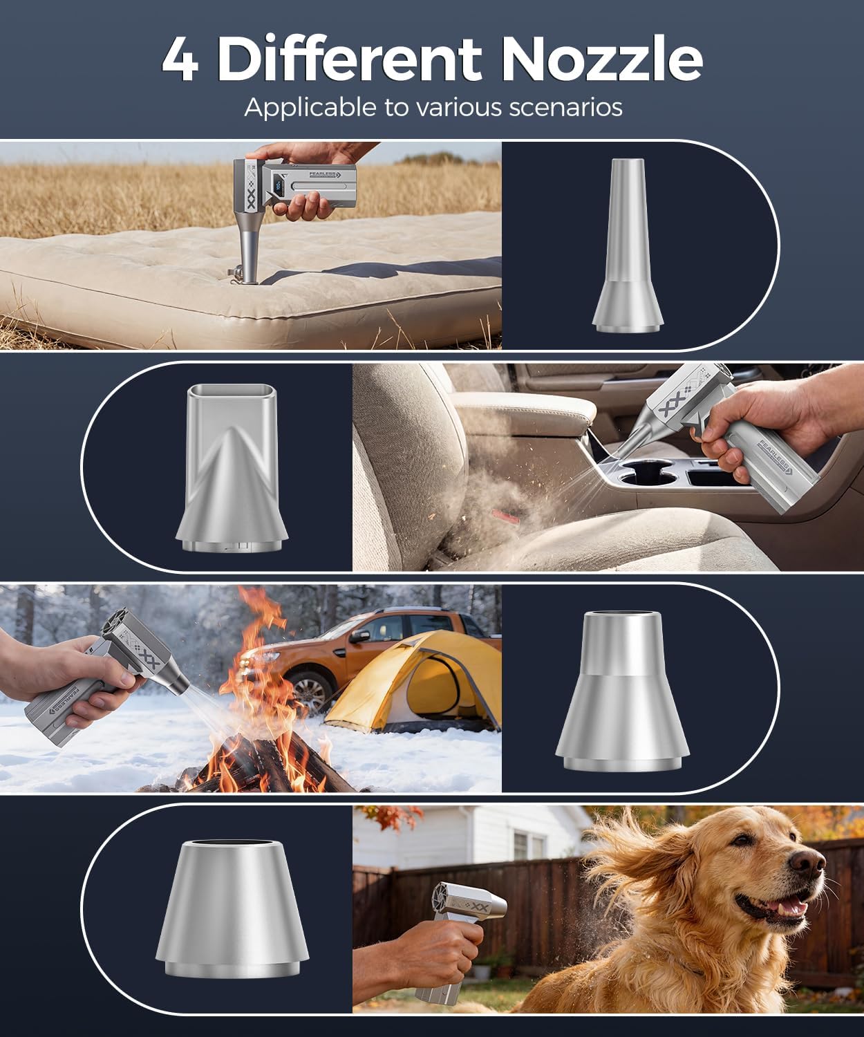 MiaEpic 280,000 RPM Super Powerful Electric Air Duster (Grey) | NK Trends — image 4