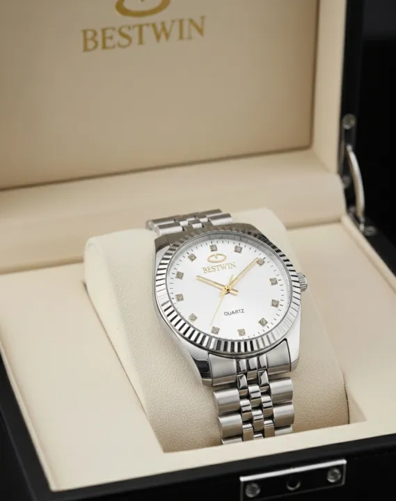 Classic Luxury Quartz Watch for Men – Stylish Waterproof Wrist Watch | NK Trends Pakistan — image 4
