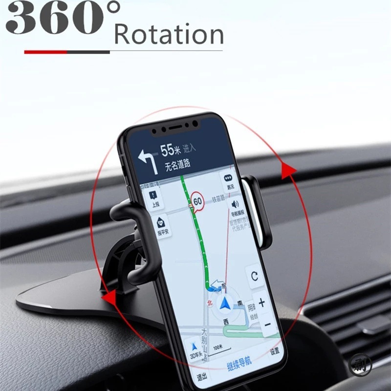 360° Rotatable Car Phone Holder | Adjustable Smartphone Mount — image 1