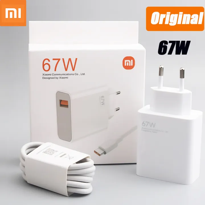 Original Xiaomi 67W Turbo Charger with Type-C Cable — image 2