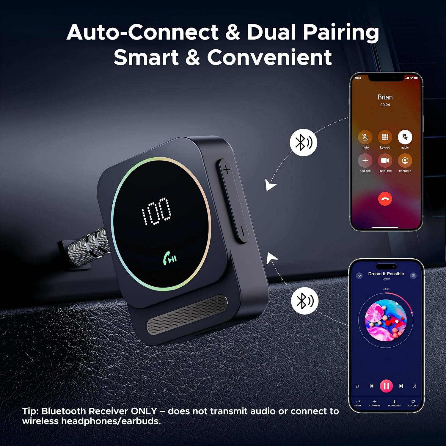 Acer Gadget Bluetooth Receiver for Car & Home Stereo | NK Trends — image 3
