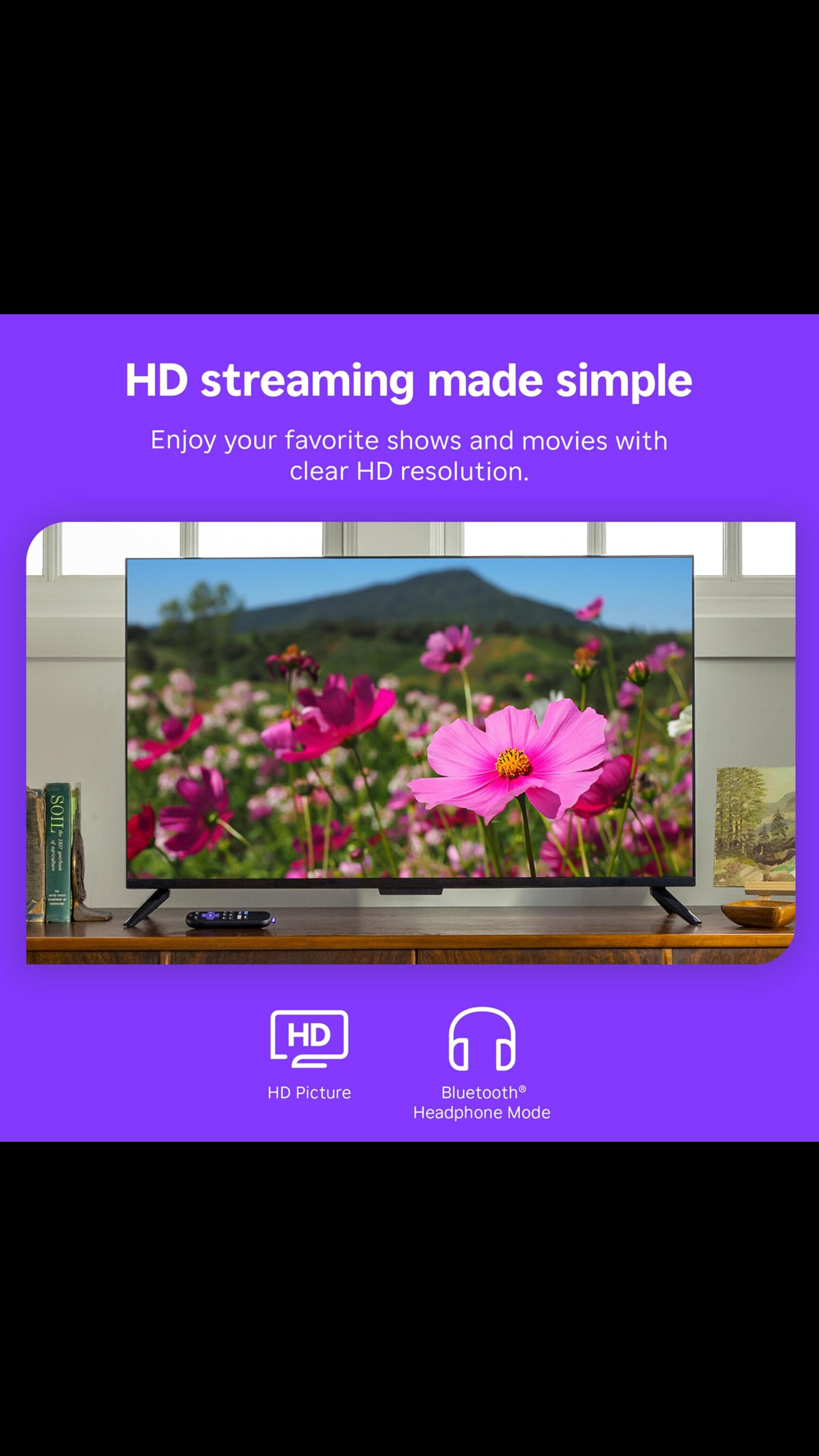 Roku Streaming Stick HD with Voice Remote – Easy HD Streaming Device — image 4