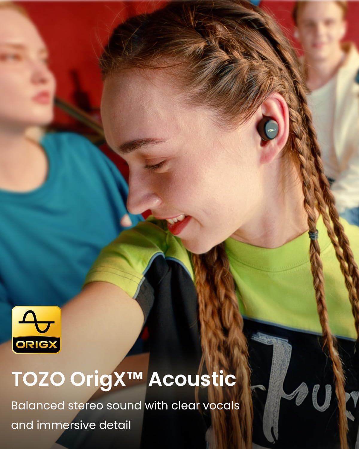 TOZO A1 Wireless Earbuds Bluetooth 5.3 (Black) | NK Trends — image 4
