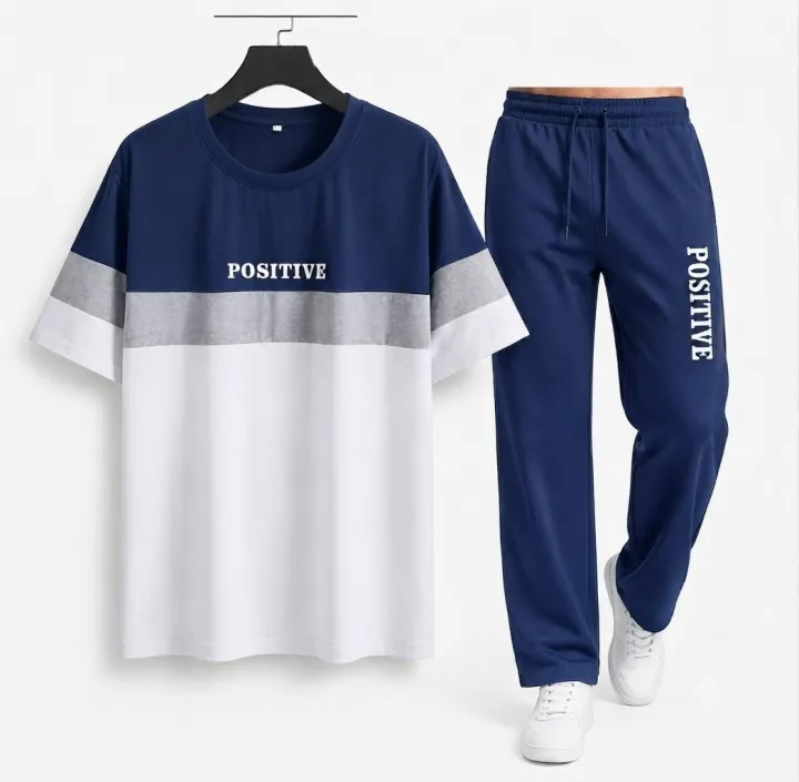 RichMan Summer Men Tracksuit – Stylish T-Shirt & Trouser Casual Outfit for Men | Comfortable Summer Wear — image 2