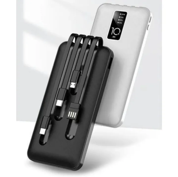 J CELL 10000mAh Fast Charging Power Bank | 4 USB Ports Portable Power Bank | NK Trends — image 3