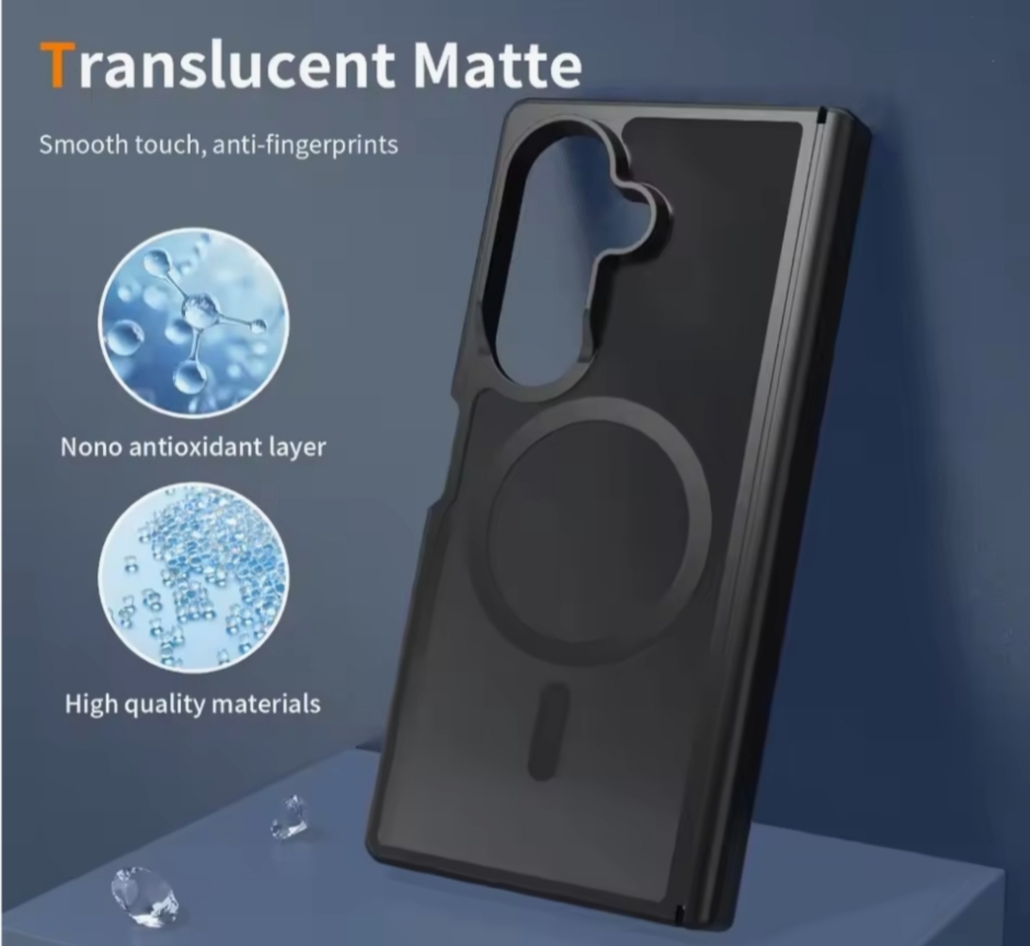 Samsung Galaxy Z Fold Series – Premium MagSafe Magnetic Matte Case with Hinge Protection — image 3