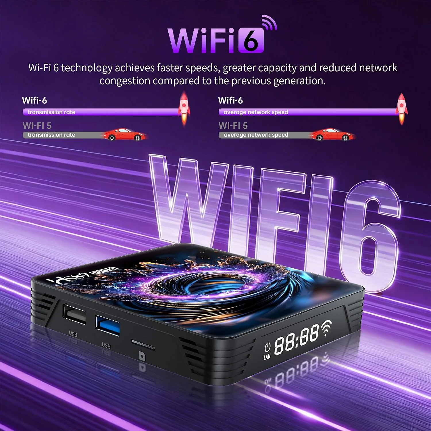 IDEALROYAL Android 14.0 TV Box 4GB RAM 32GB ROM (Black) | NK Trends — image 4