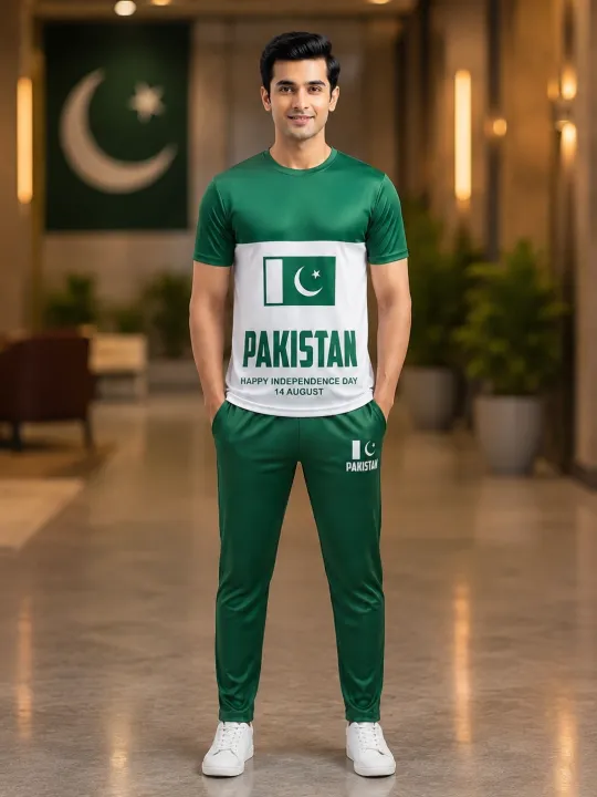 14 August Men's Track Suit | Pakistan Independence Day Outfit — image 2