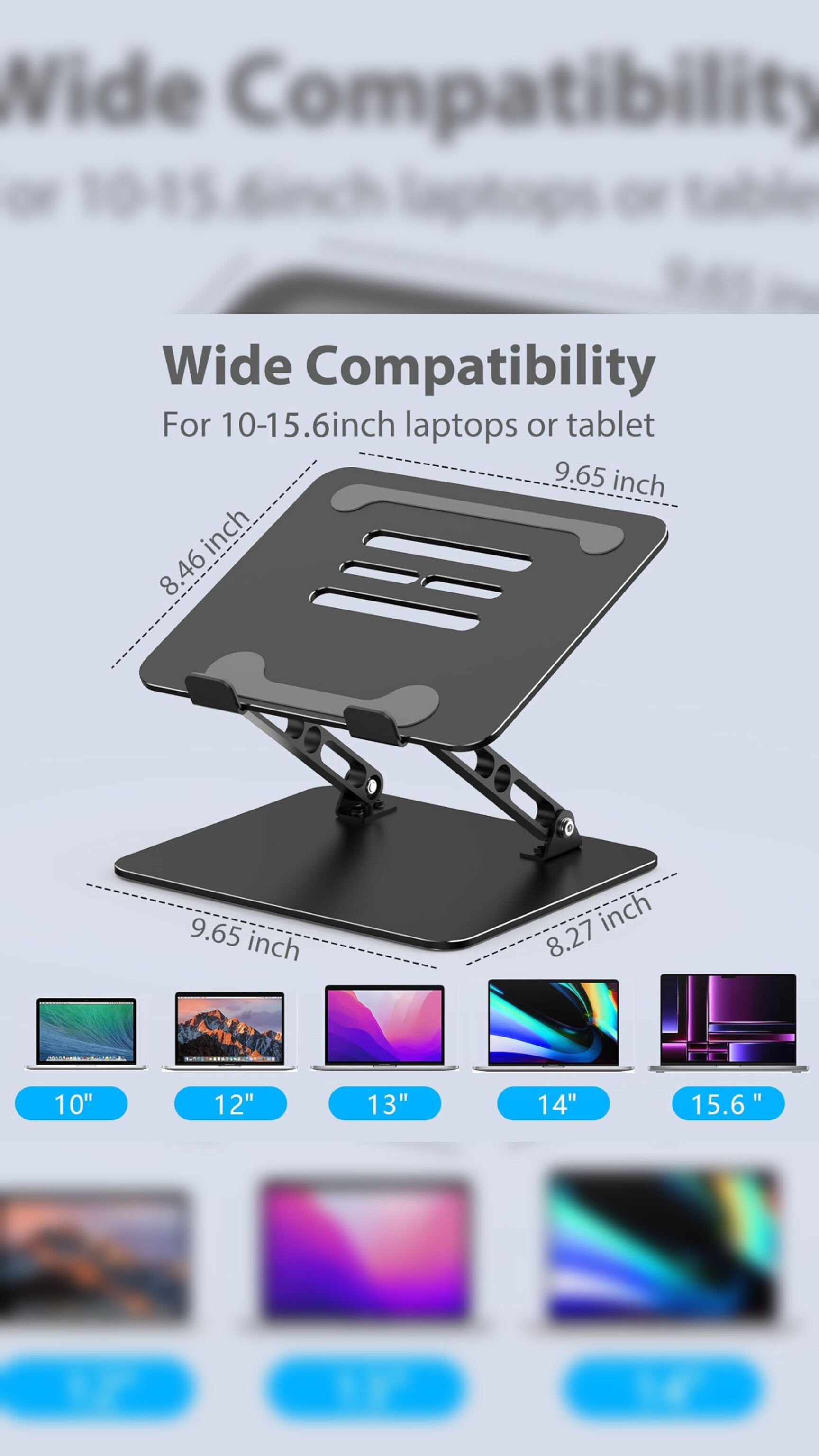 The Ultimate Ergonomic Upgrade: Gogoonike Adjustable Metal Laptop Stand | NK Trends — image 5
