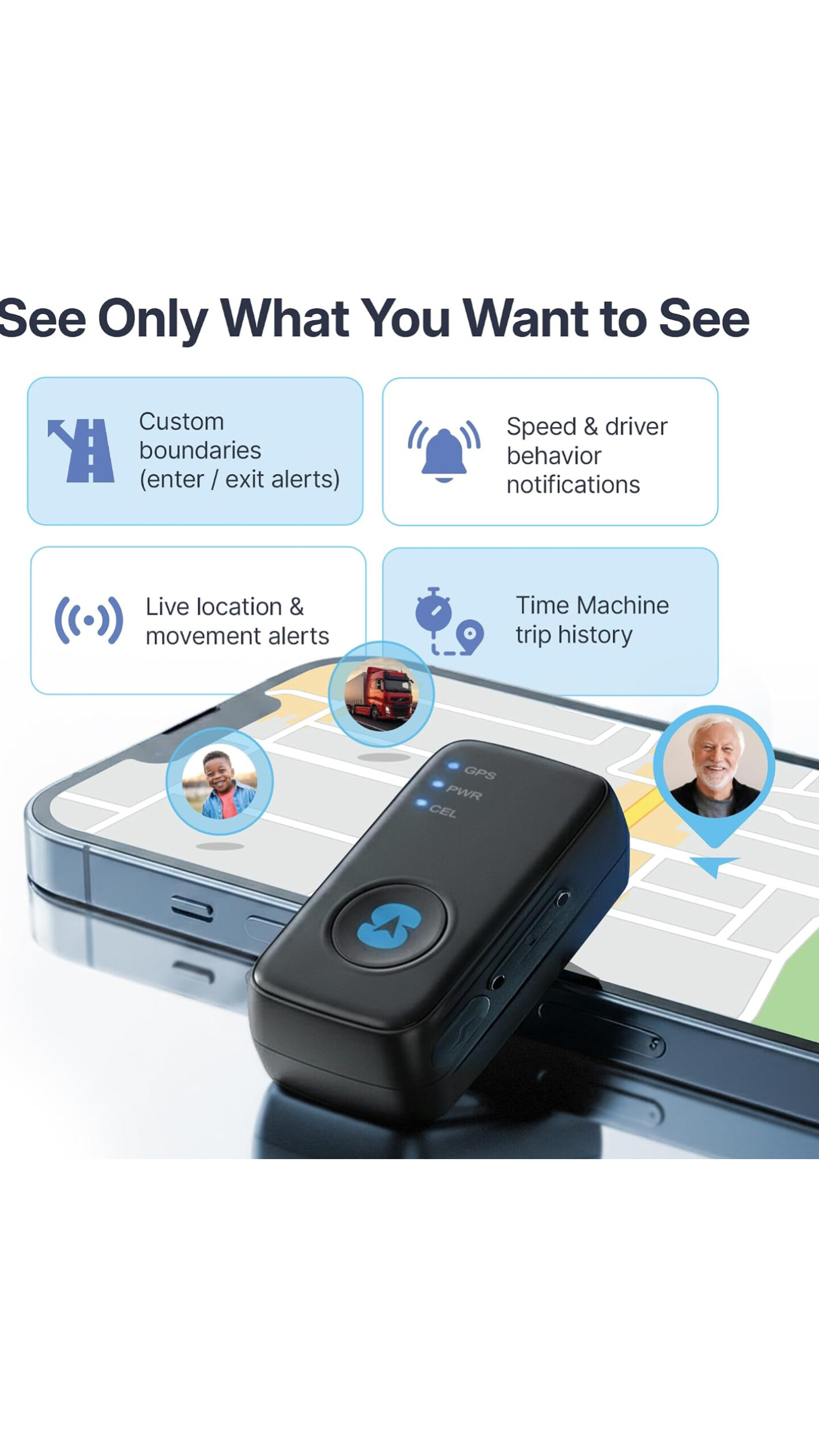 Spytec GPS Tracker for Vehicles & Kids – Mini 4G LTE Real-Time GPS Tracker with Geofencing, Speed & Movement Alerts — image 2