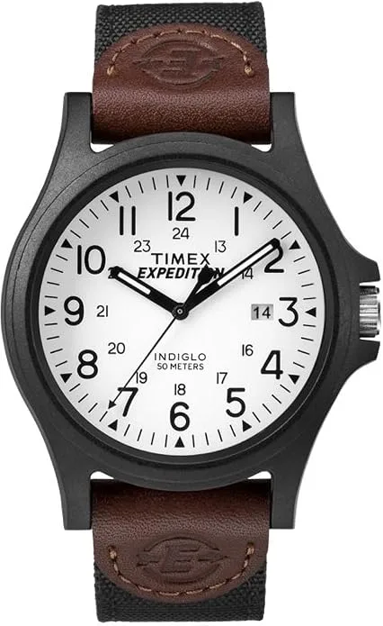 Timex Men's Expedition Acadia 40mm Watch with INDIGLO Light-Up Dial — image 1