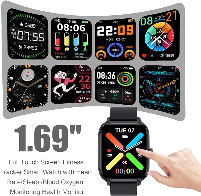 TORJALPH Smart Watch for Men and Women with Bluetooth Call | NK Trends — image 2