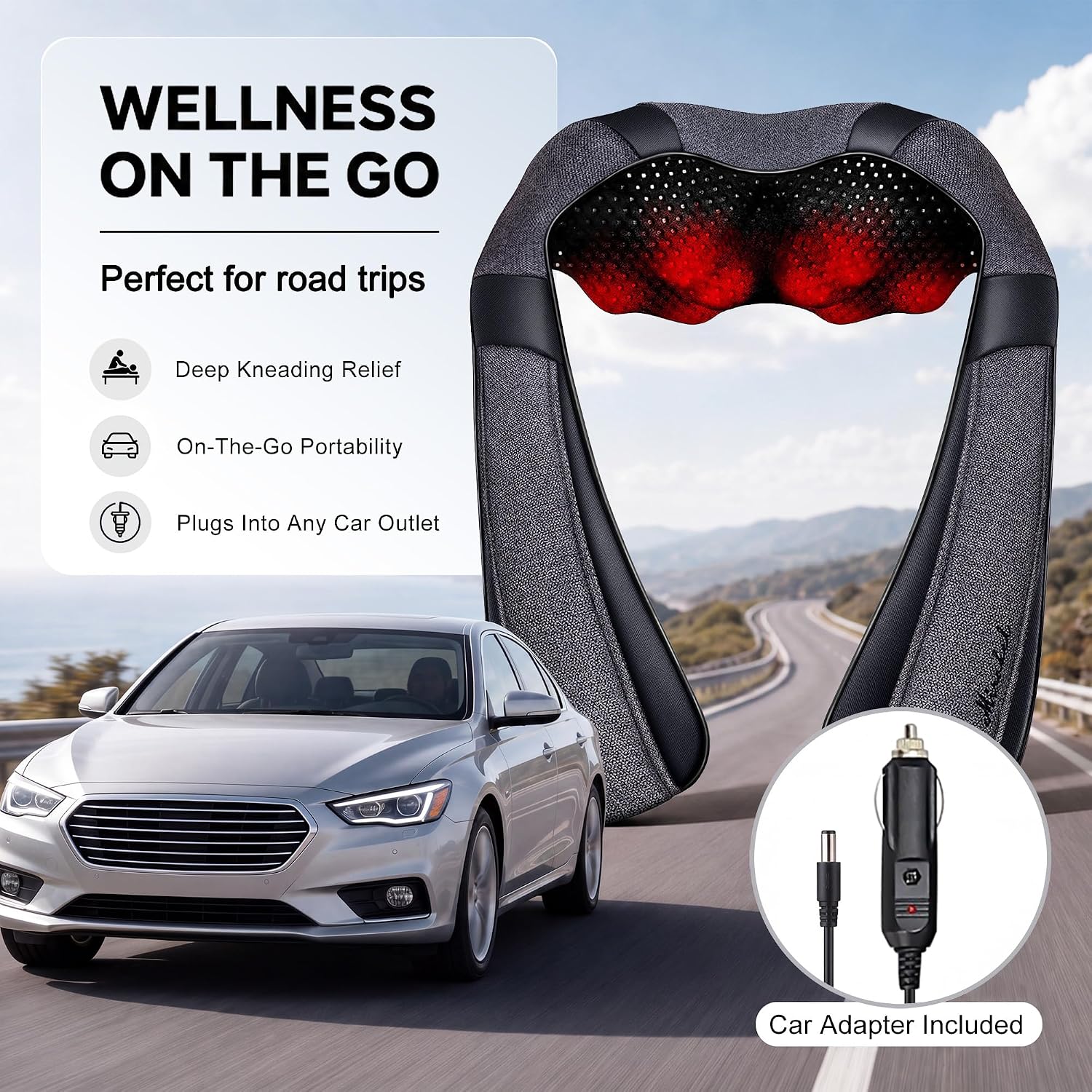 Mirakel Heat Neck Massager for Pain Relief Deep Tissue | NK Trends — image 4