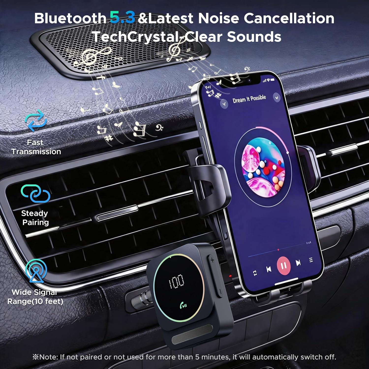 Acer Gadget Bluetooth Receiver for Car & Home Stereo | NK Trends — image 2