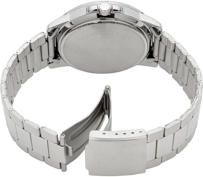 Casio MTP-VD01D-2EV Men's Enticer Stainless Steel Blue Dial Sporty Watch — image 4