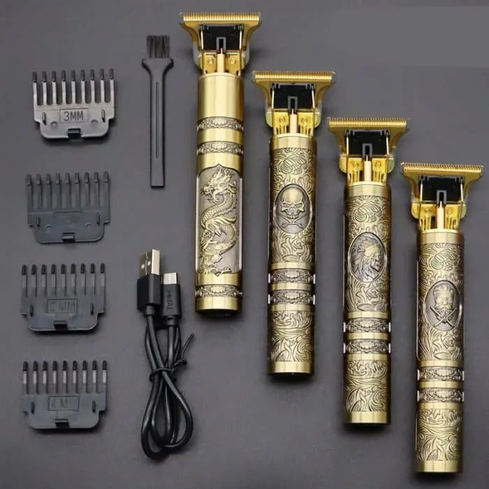 T9 Vintage Hair Trimmer for Men | USB Rechargeable Beard & Hair Clipper | NK Trends — image 1