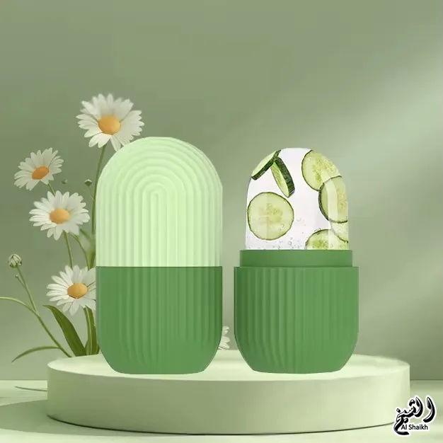 Silicone Ice Cube Roller Massager for Face — image 1