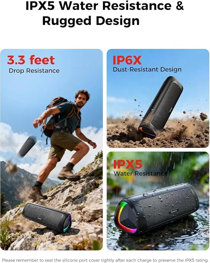 BolaButty Portable Bluetooth Speaker with 20W HD Sound & 24-Hour Playtime — image 4