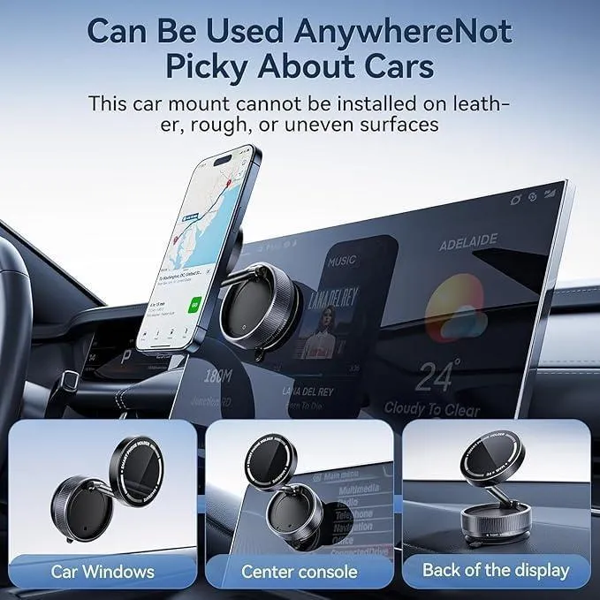 Magnetic Suction Phone Holder | Portable Mobile Holder | NK TRENDS Tech Gadgets — image 6