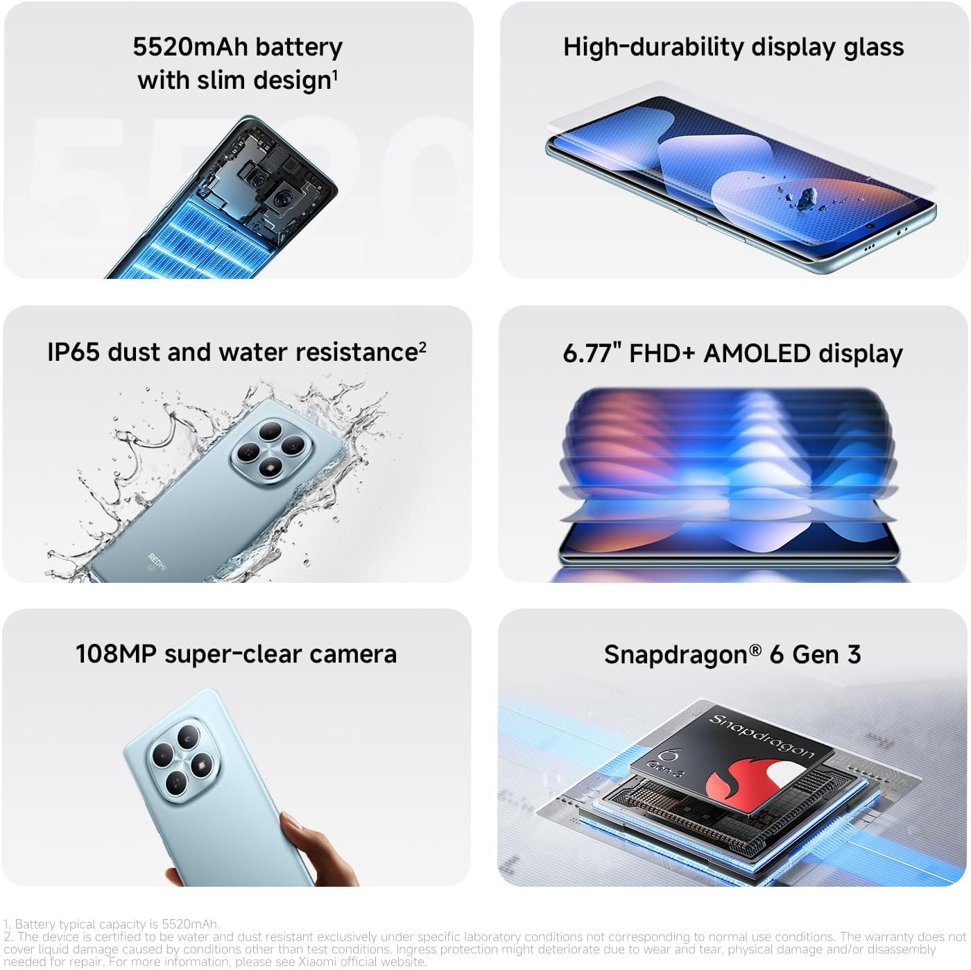 Redmi Note 15 5G 8GB 256GB – 108MP Camera, 120Hz AMOLED & 5520mAh Battery — image 2