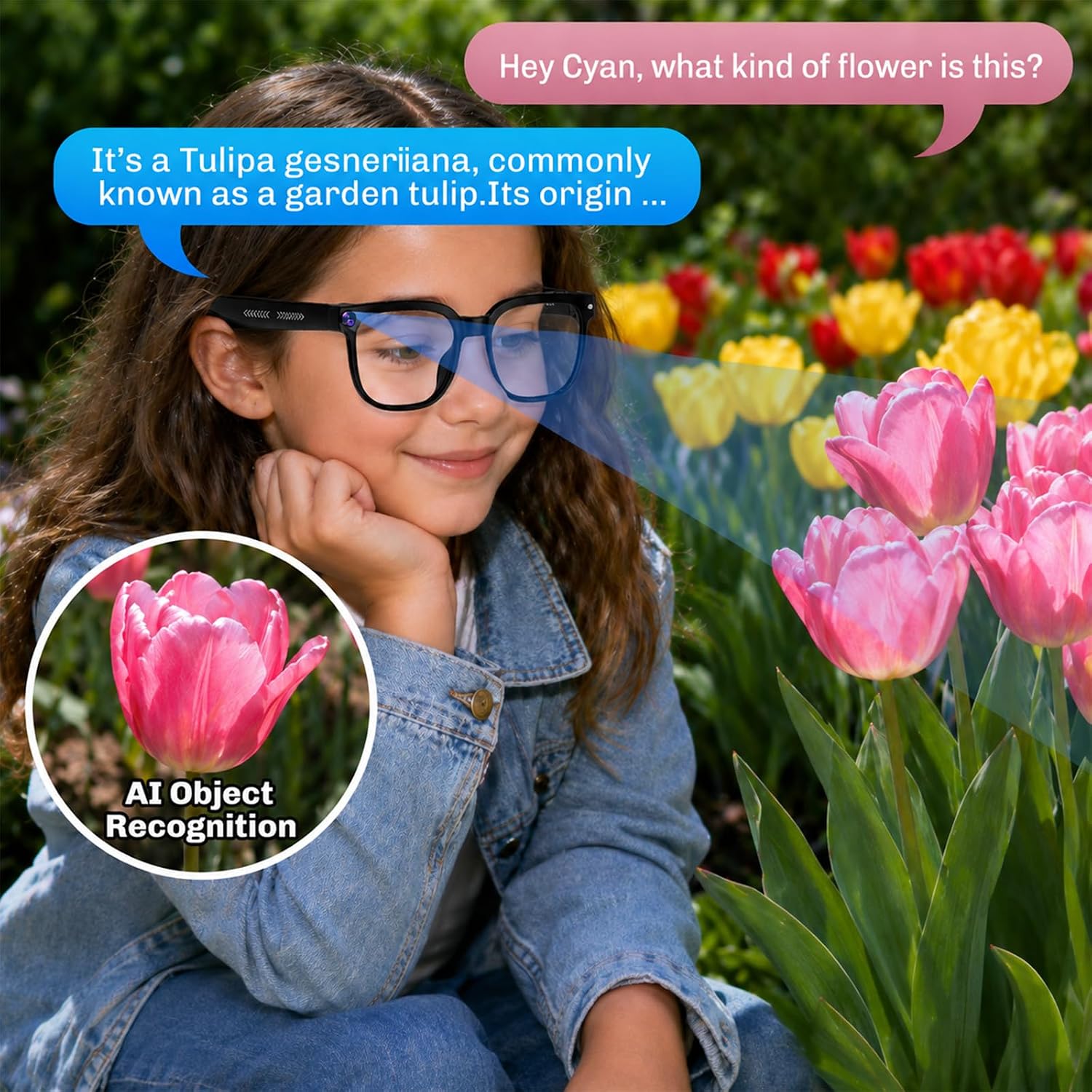 Plunthorn AI Smart Glasses with 4K Camera, Real-Time Translation & ChatGPT Assistant | NK Trends — image 5