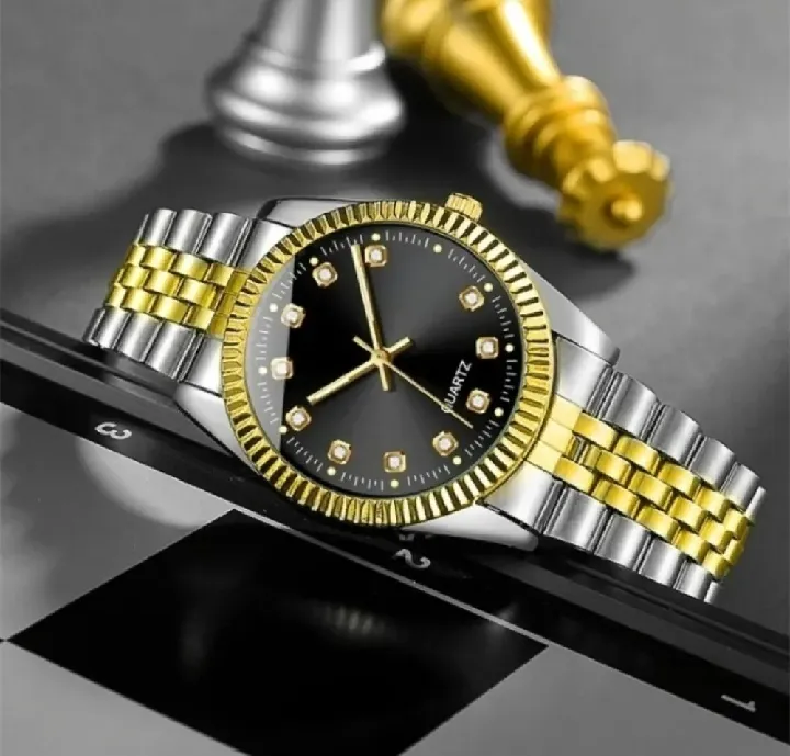 Classic Luxury Quartz Watch for Men – Stylish Waterproof Wrist Watch | NK Trends Pakistan — image 1